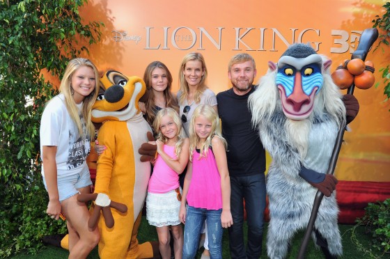 with Timon and Rafiki at 