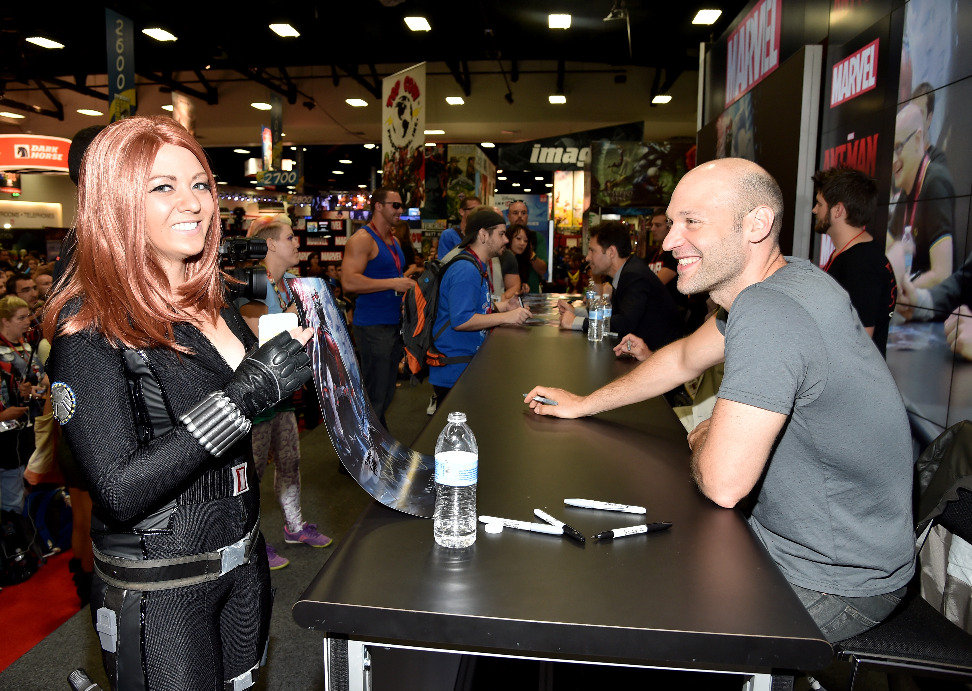 Marvel's "Ant-Man" Booth Signing During Comic-Con International 2014