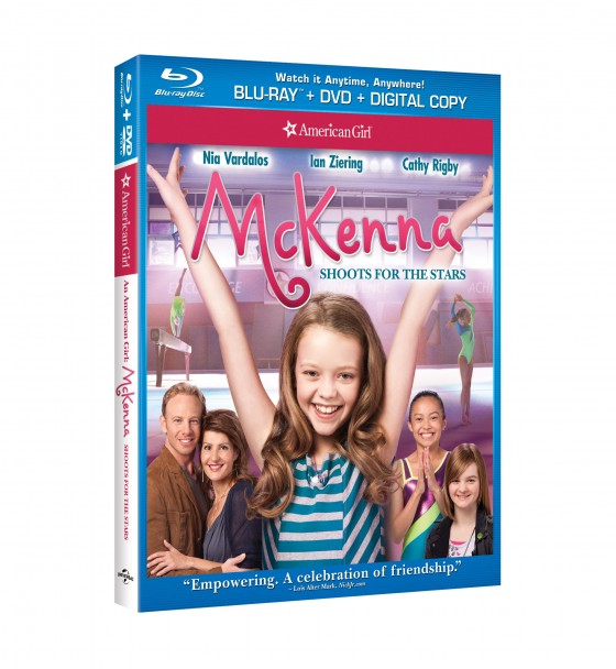 AN AMERICAN GIRL MCKENNA SHOOTS FOR THE STARS On Bluray And DVD July