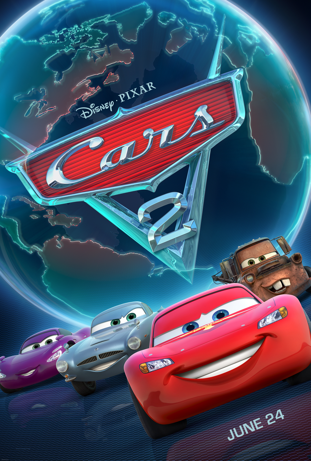 Pixar's 25th Anniversary/ CARS 2: WORLDâ€™S SAVVIEST SECRET AGENTS - Finn