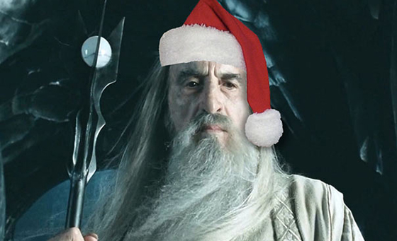 A Christmas Message From Sir Christopher Lee We Are Movie Geeks