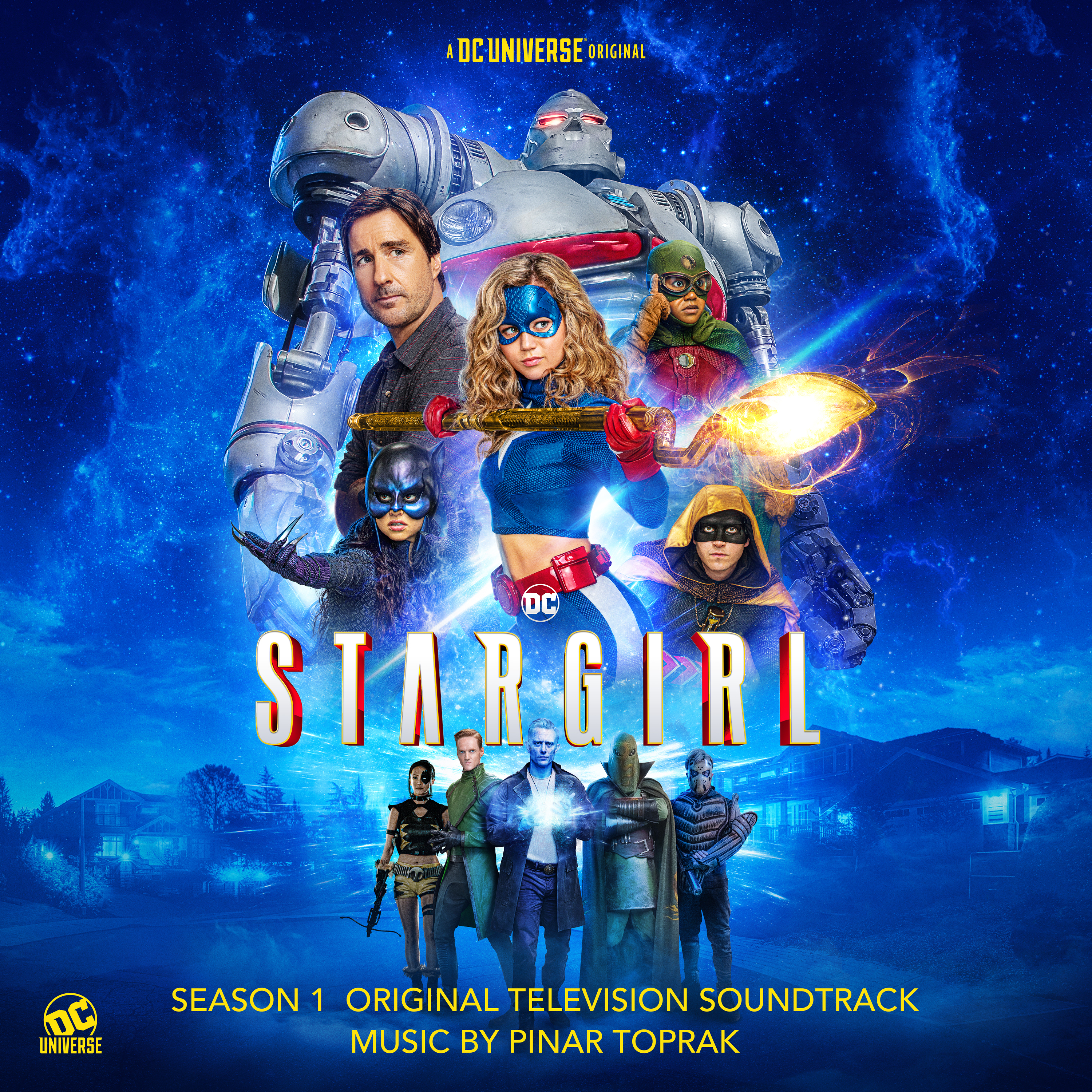 composer pinar toprak s smashing score for stargirl available now online store at dc fandome hall of heroes saturday august 22 we are movie geeks
