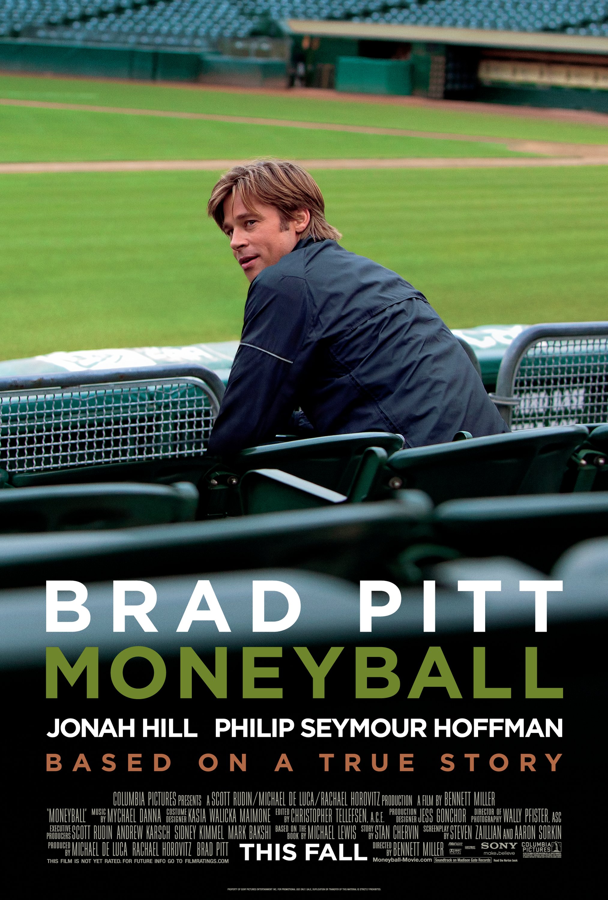 New Poster of Brad Pitt in MONEYBALL - We Are Movie Geeks