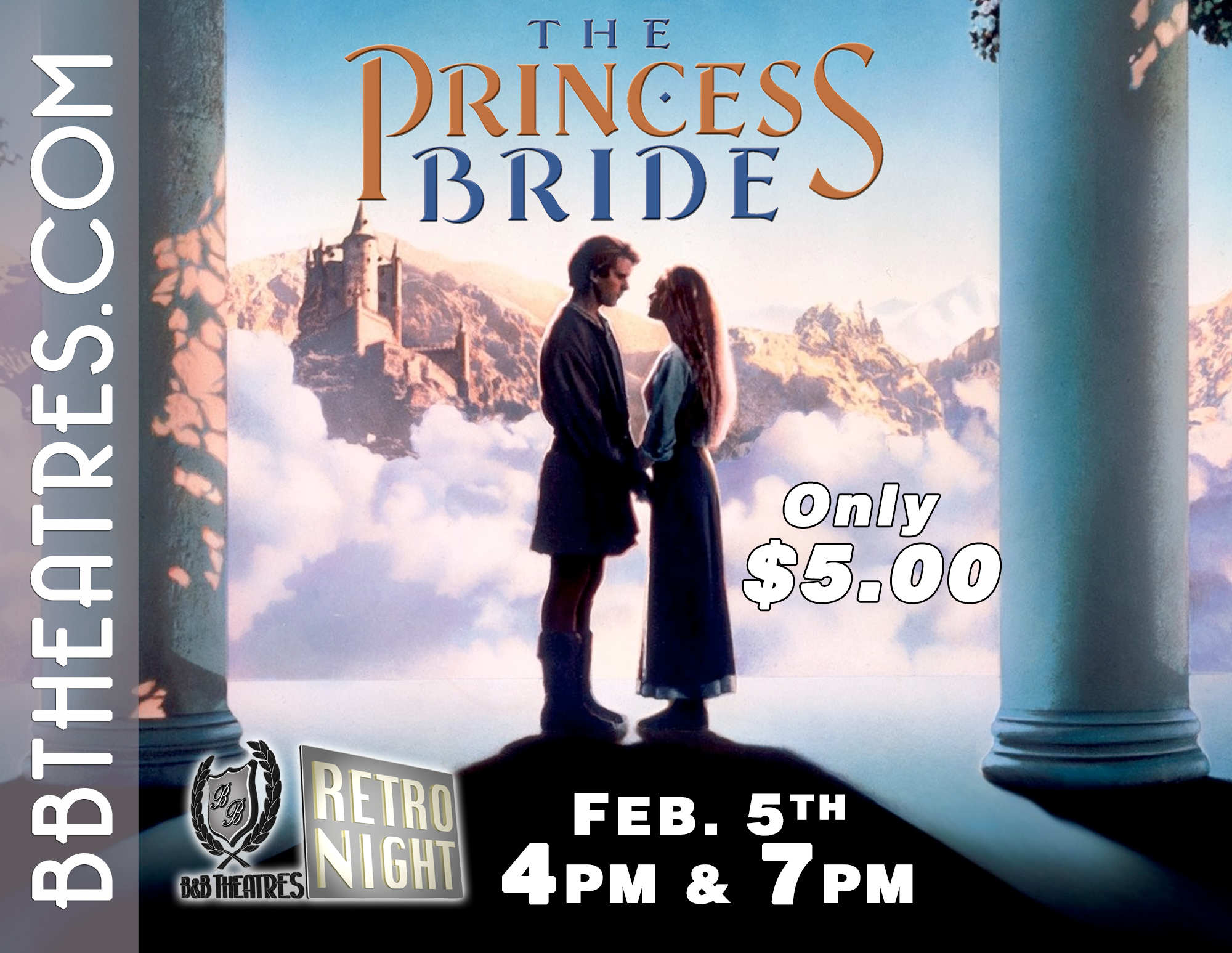 Win Tickets To THE PRINCESS BRIDE At B&B Theatre's FEBRUARY RETRO NIGHT ...