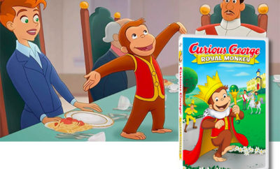 Curious George Royal Monkey Available On Dvd And Streaming September 19th We Are Movie Geeks