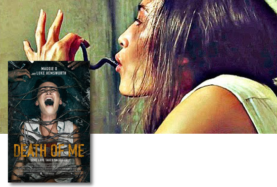 Death Of Me Starring Maggie Q And Luke Hemsworth Available October 2nd Here S The Shocking Trailer We Are Movie Geeks