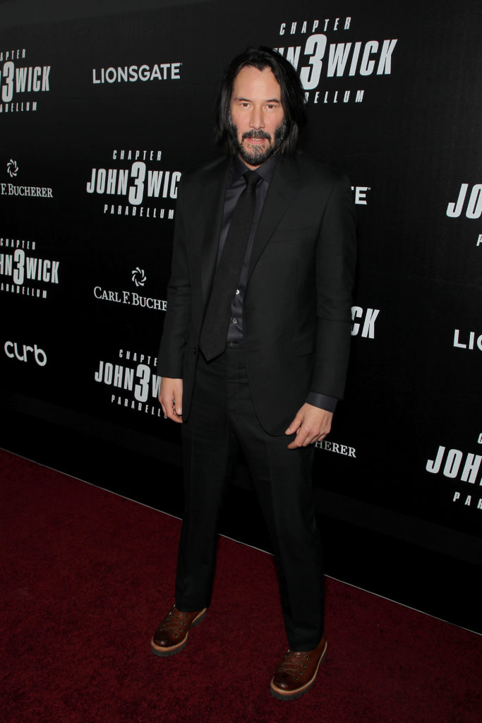 Keanu Reeves And Halle Berry Hit The Red Carpet For JOHN WICK CHAPTER