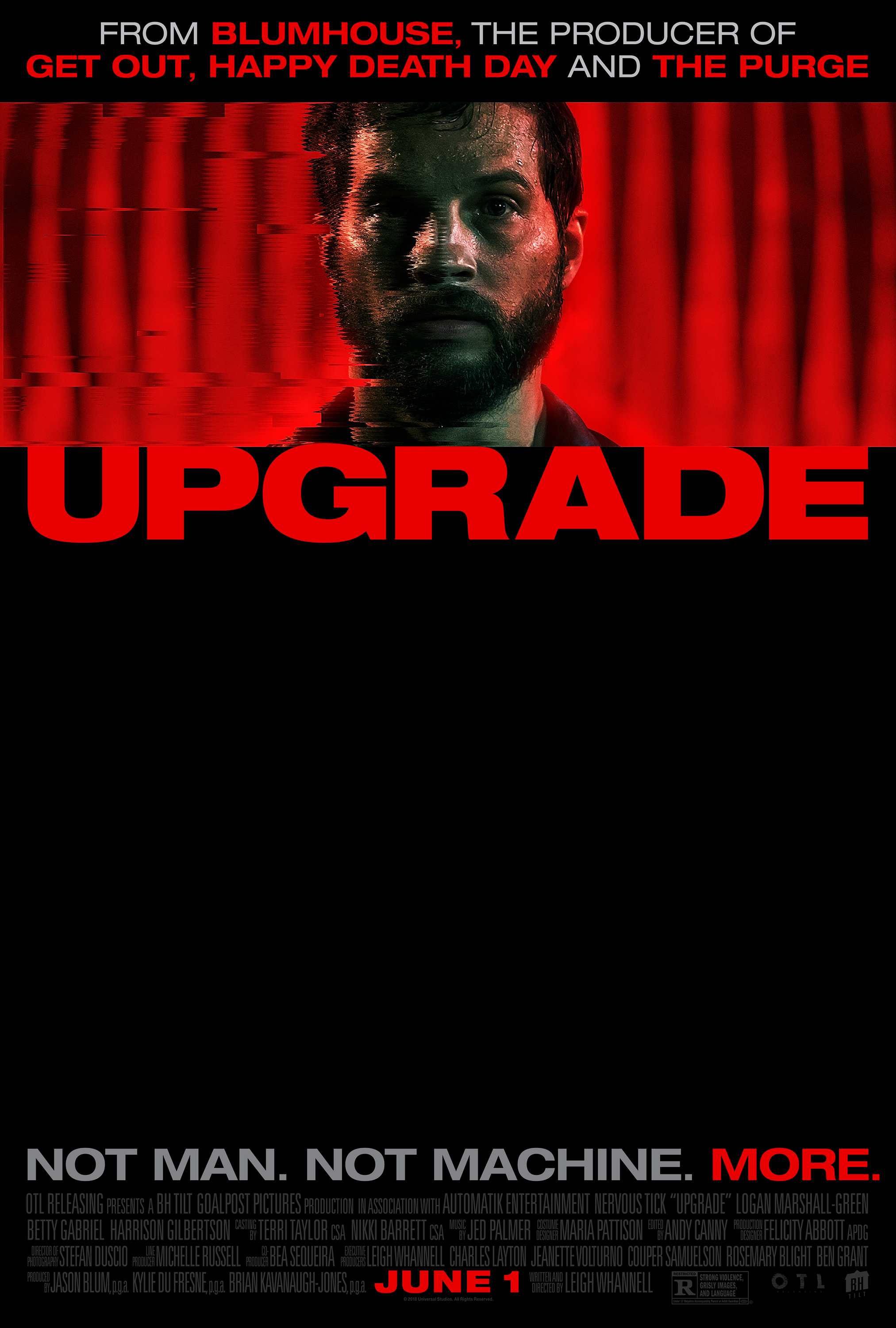 Win Passes To The Advance Screening Of Blumhouses Upgrade Movie In St Louis We Are Movie Geeks 